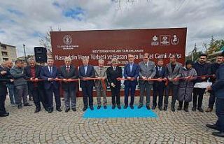 Restore edilen Nasreddin Hoca Türbesi ile Hasan Paşa...