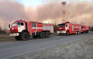 Rusya’da yangın: 1 ölü, 659 kişi evsiz kaldı