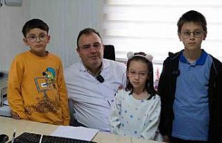 Sağlık çalışanları çocuklarının bayram harçlıkları...