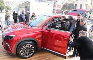 Samsun’da görücüye çıkan TOGG, Rize’ye doğru...