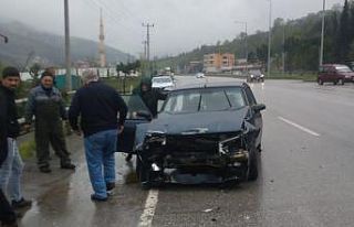 Samsun’da trafik kazası: 3 yaralı