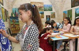 Şanlıurfa’da renkler sanatla buluştu