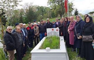 Şehit piyade uzman çavuş kabri başında anıldı