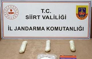 Siirt’te 1 milyon liralık uyuşturucu ele geçirildi