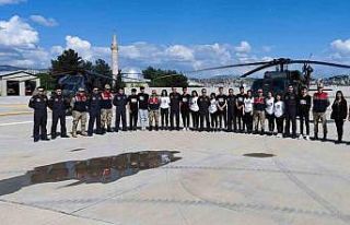 Siirt’te Dünya Pilotlar Günü’nde öğrencilere...