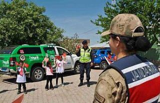 Siirt’te jandarma ekipleri bakanlığın projesini...