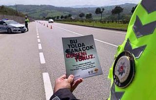 Sinop’ta Ramazan Bayramı trafik denetimleri