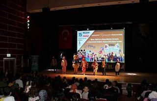 Son Ramazan eğlencesinde çocuklar doyasıya eğlendi