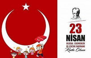 Spor camiasından 23 Nisan mesajları