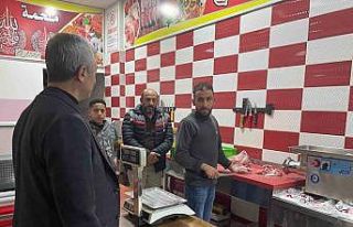 Tahmazoğlu, bayram öncesi zabıta ekipleri ile denetim...