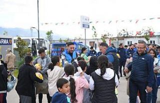 Talasgücü Belediyespor moral aşıladı