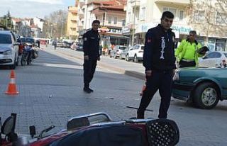 Tavşanlı’da trafik kazası: 1 yaralı