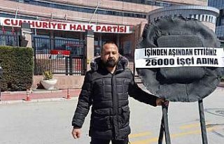 Tekirdağ Belediyesi tarafından işten çıkarılan...