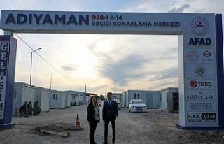 TGSD’nin Adıyaman’da kurduğu bin 200 kişilik...