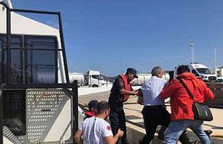 Ticari gemide rahatsızlanan vatandaşa tıbbi tahliye