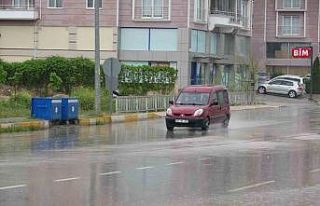 Tokat’ta sağanak yağış etkili oldu