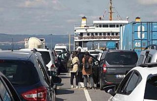 Topçular İskelesi’nde bayram tatili dönüşü...