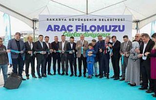 Toplu taşıma filosuna 2 yeni körüklü otobüs...