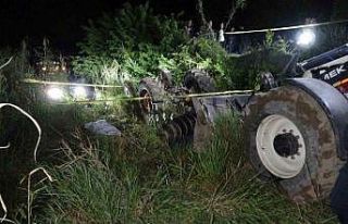 Traktörün altında kalan eski muhtar hayatını...