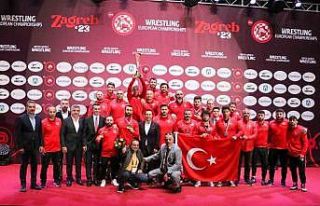 Türkiye Güreş Milli Takımı, Avrupa şampiyonasına...