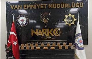 Van’da 55 kilo 500 gram uyuşturucu ele geçirildi