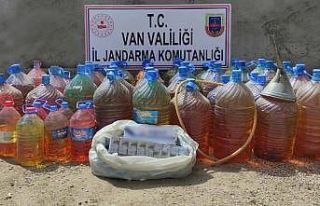 Van’da kaçak akaryakıt ve sigara ele geçirildi