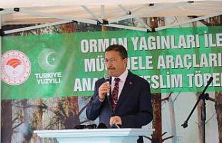 Veysel Tiryaki: "20 uçak, 9 yangın söndürme...