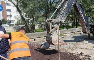 Yalova Belediyesi Aydoğan Caddesi’nde altyapıyı...