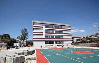 Yatağan Cumhuriyet Ortaokulunun yüzde 97’si tamamlandı