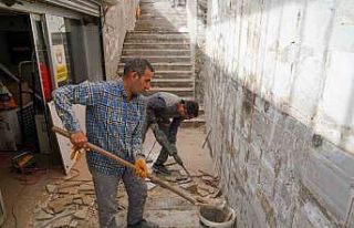 Yer altı çarşısında yenileme çalışmaları