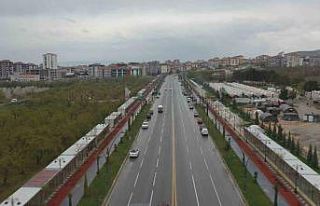 Yeşilyurt’ta geçici iş yerlerinin kurulumu tamamlandı