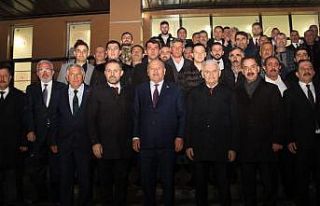 Yıldırım bayramlaşma programına katıldı