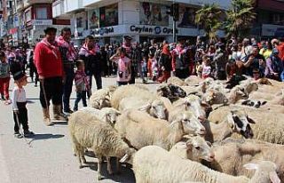 Yörük göçü korteji gerçekleştirildi
