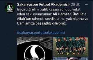 15 yaşındaki futbolcu kazada hayatını kaybetti