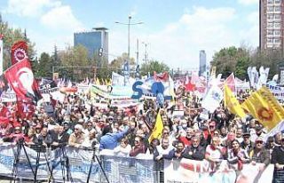 1 Mayıs Ankara’da kutlandı