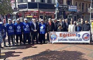 1 Mayıs İşçi Bayramı Çaycuma’da coşkuyla...