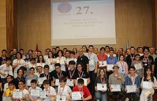 27. Ulusal Antalya Matematik Olimpiyatları sonuçları...