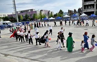 2. Bahar Çocuk Şenliği’nde çocuklar doyasıya...