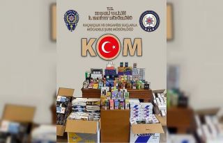 31 bin gümrük kaçağı makaron ele geçirildi