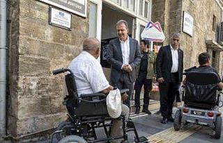 73 yaşında, akülü araçla hayatı kolaylaştı