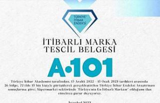 A101 Türkiye’nin en itibarlı süpermarketi seçildi