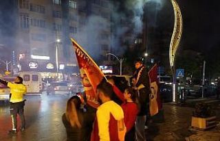 Afyonkarahisar’da sevincin adı Galatasaray