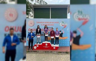 Afyonkarahisarlı sporcu kanoda Türkiye birincisi...