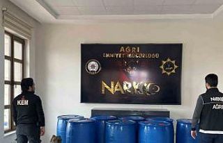 Ağrı’da uyuşturucunun kökü kurutuluyor