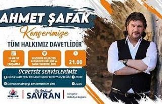 Ahmet Şafak Nevşehirlilerle buluşuyor