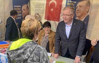 AK Parti milletvekili adayı Kıymaz, Sarıyer’de...