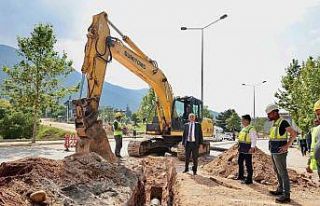 Akbaş Barajı’ndan getirilen su Göveçlik’e...