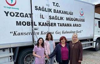 Akdağmadeni’nde kadınlara yönelik kanser taraması...