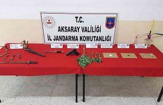 Aksaray jandarmasından uyuşturucu tacirlerine darbe:...