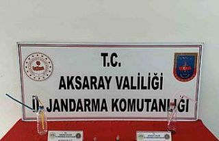 Aksaray’da jandarmadan uyuşturucu operasyonu: 2...